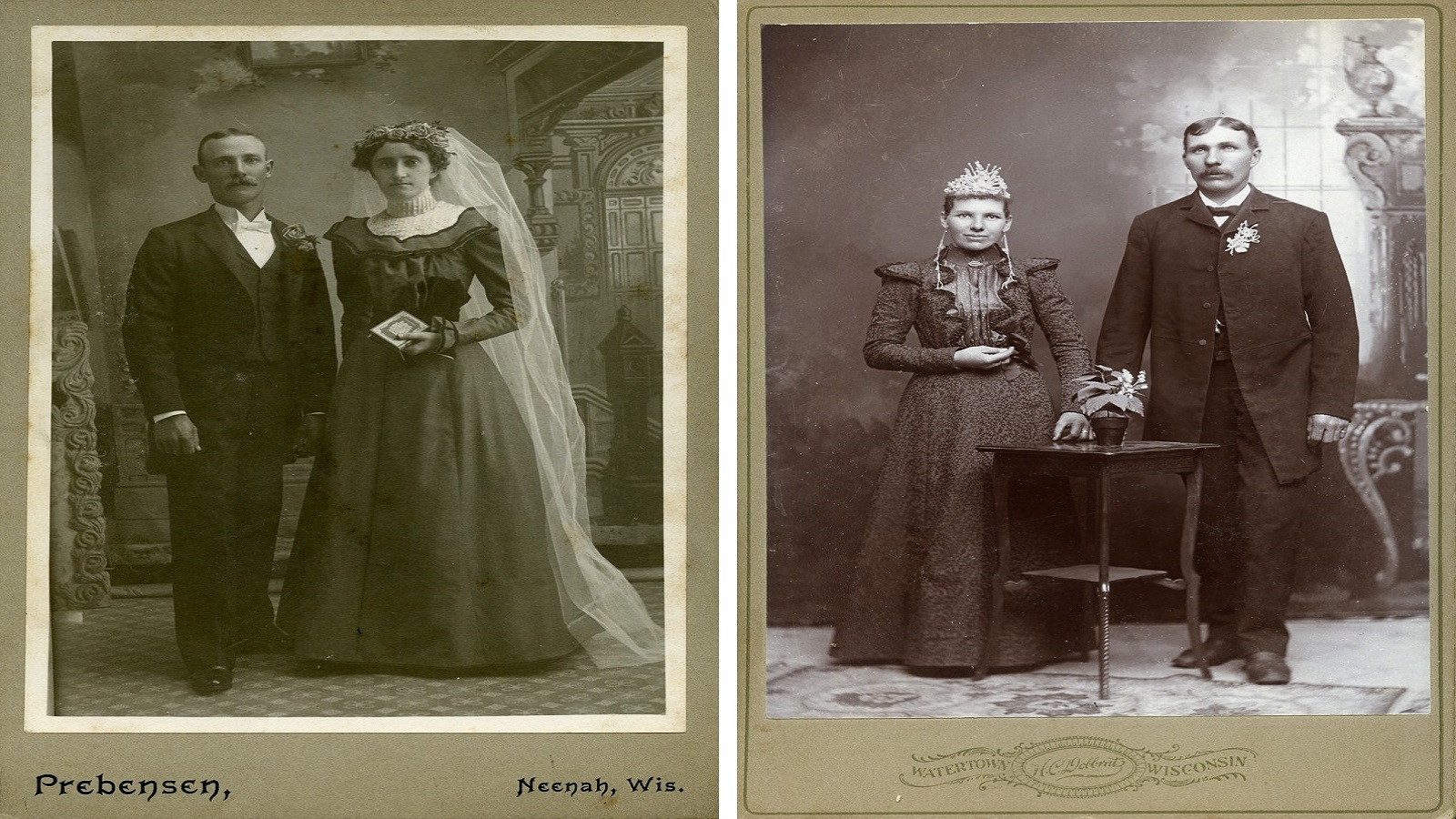 لغز صور الزفاف في القرن التاسع عشر.
