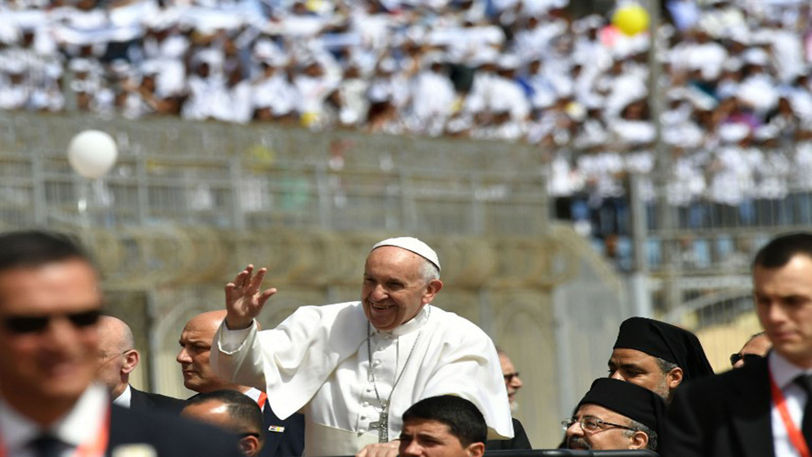 مصر:عظة البابا فرنسيس في استاد عسكري