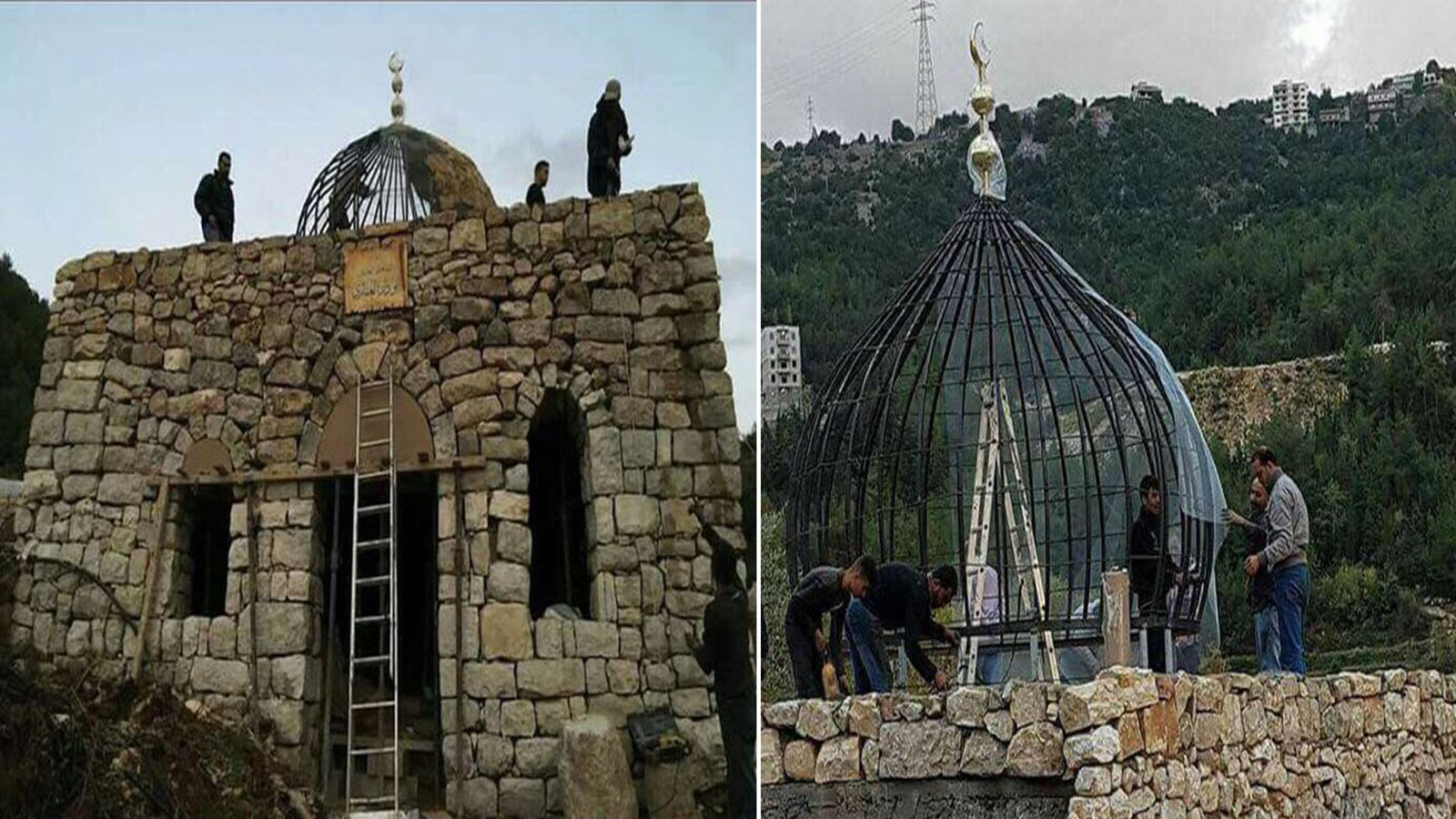 ترميم مسجد يزعزع بلدية غدراس