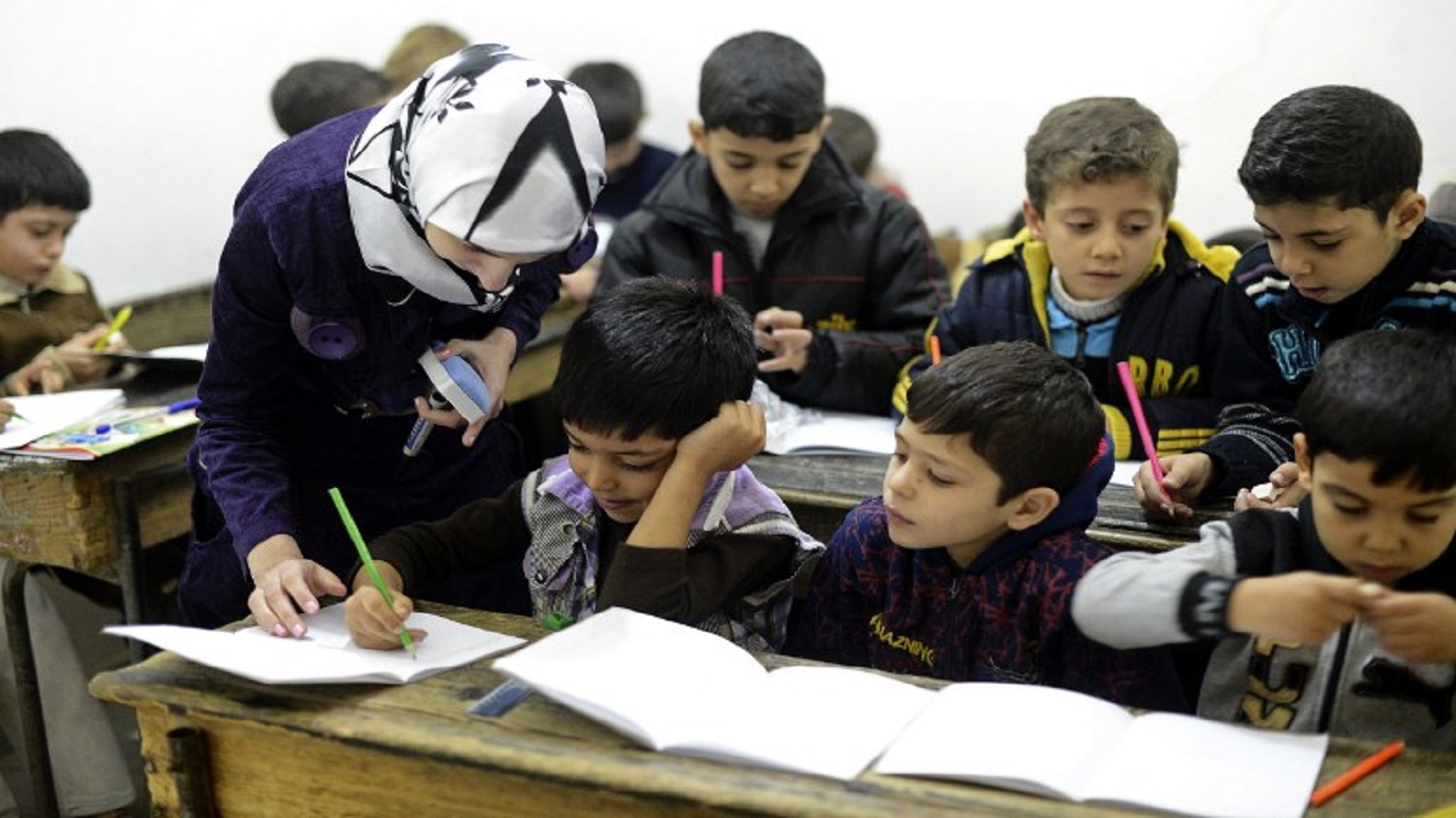 سوريا: الحرب لم تترك تعليماً ولا من يعلّمون