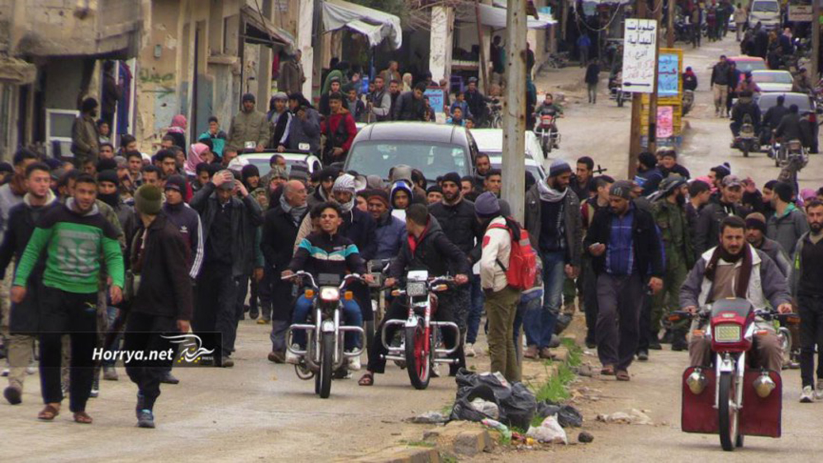 الرستن تنتفض ضد "تحرير الشام"