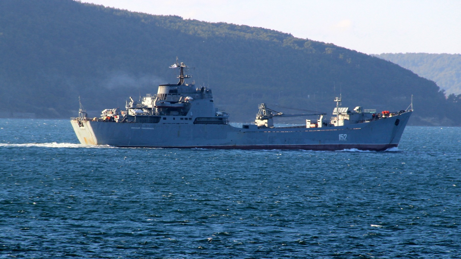 سفينة استطلاع روسية تغرق قبالة سواحل تركيا