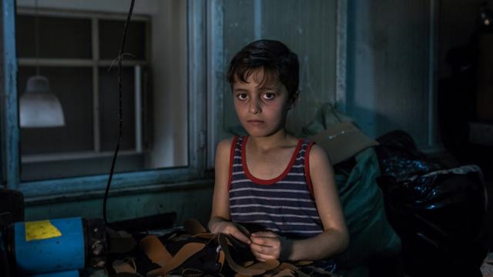 تظهر الصور شقاء الأطفال اللاجئين في تركيا