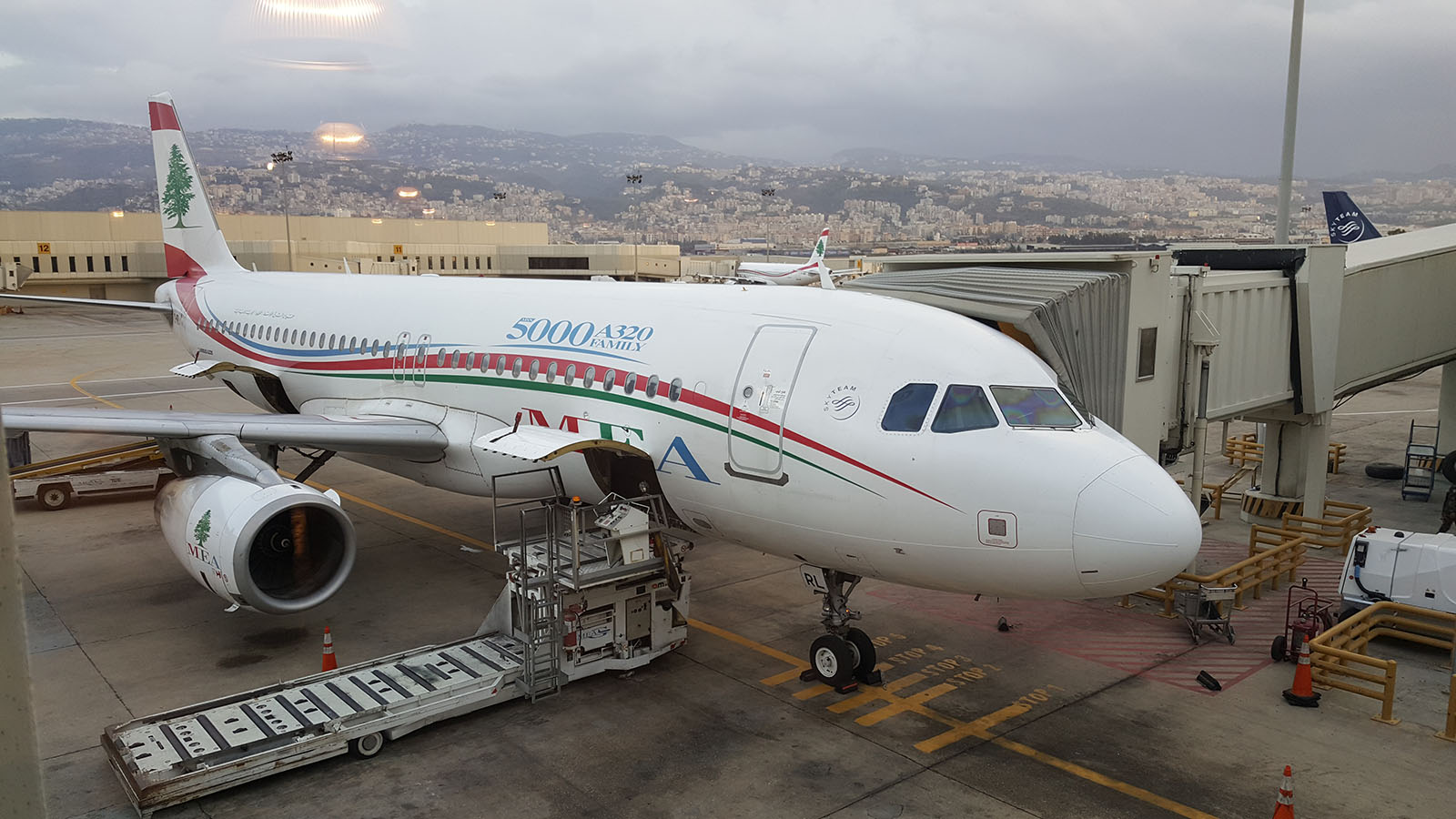 فيديو: صفعة لبنانية تهز طائرة MEA
