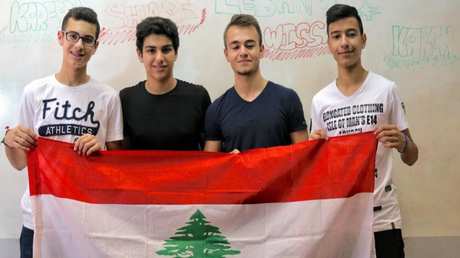 4 طلاب لبنانيين يحققون المركز الثالث في مسابقة الروبوتات