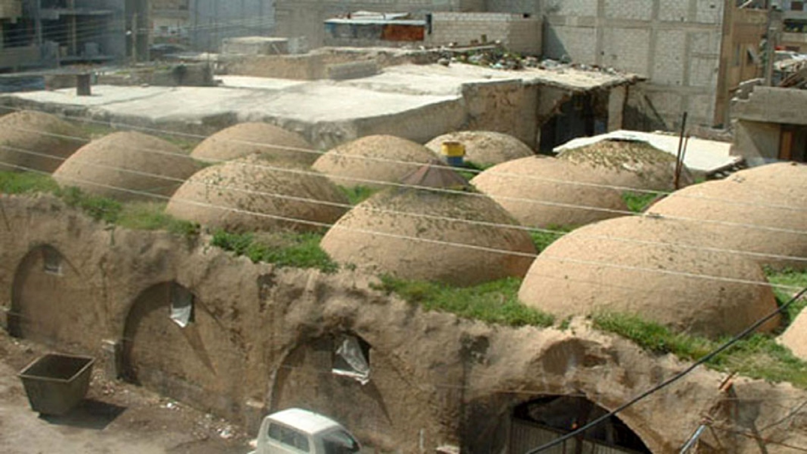 معصرة الزيتون في حي الثغرة أحد أقدم أحياء حرستا