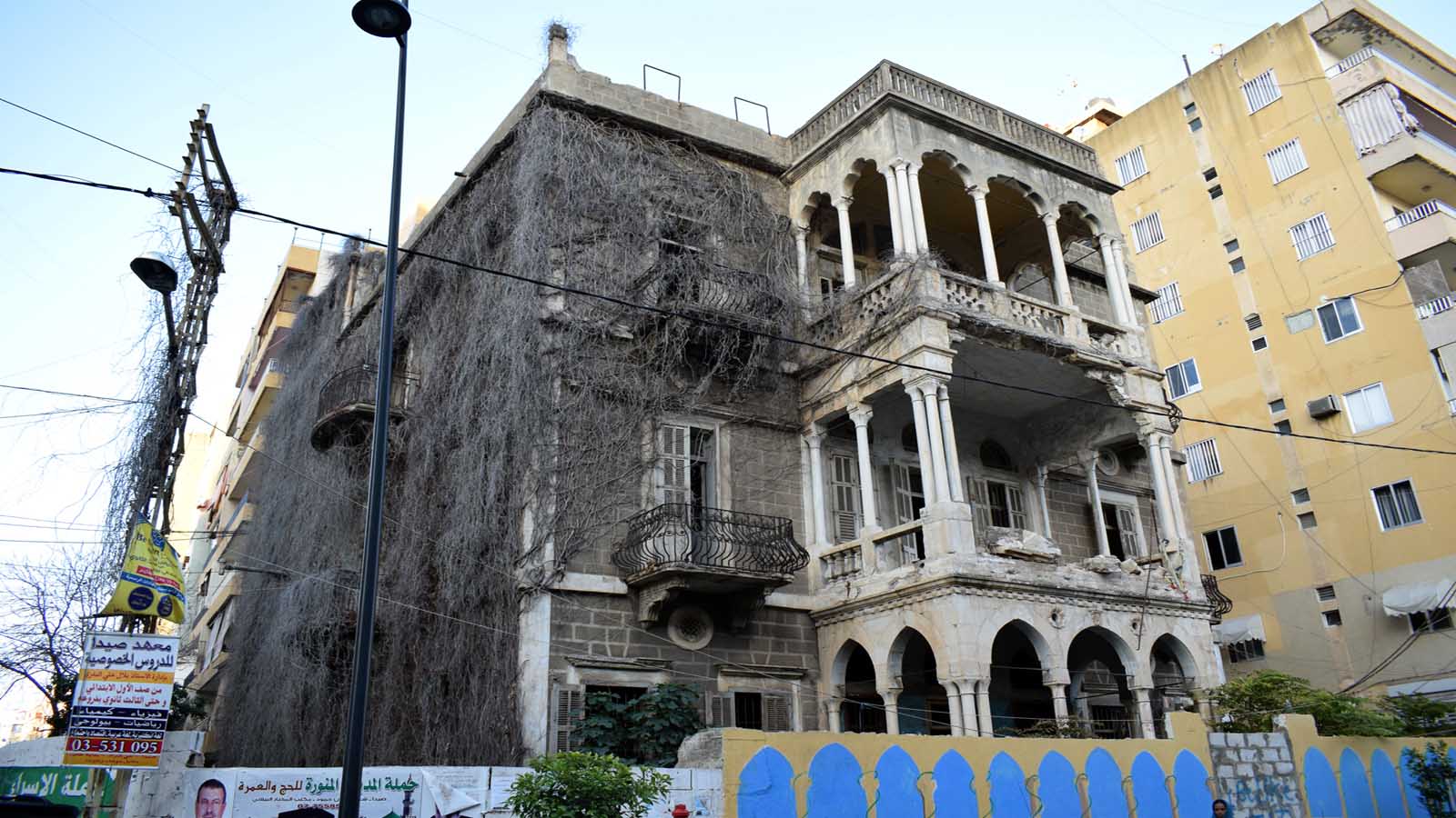 قصر عسيران في صيدا.. تحفة معمارية مهددة