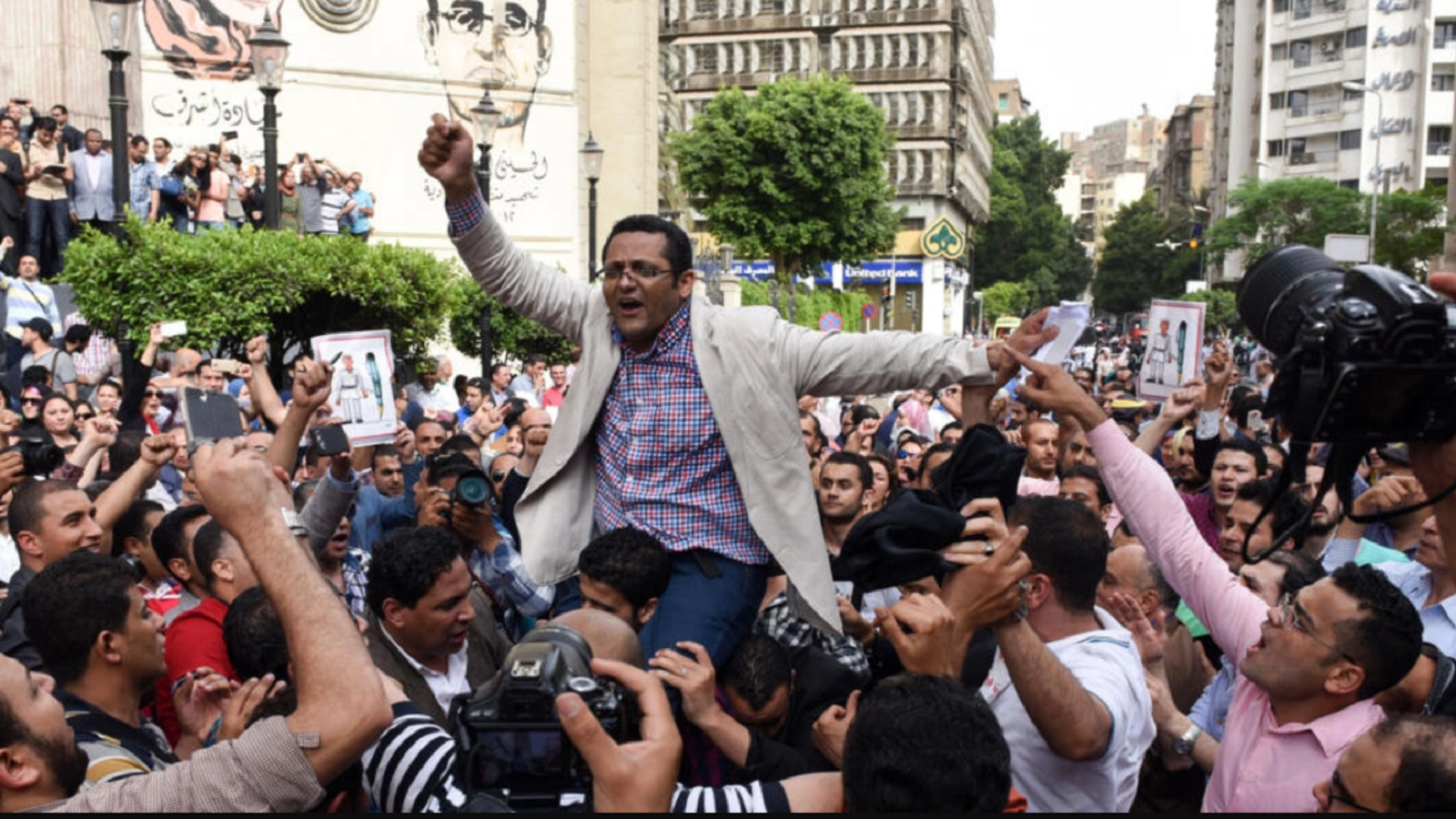 المعارض المصري خالد البلشي نقيباً للصحافيين: جرعة أمل