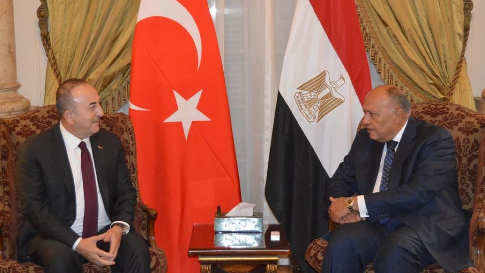 وزير خارجية مصر:إرادة سياسية لتطبيع كامل مع تركيا