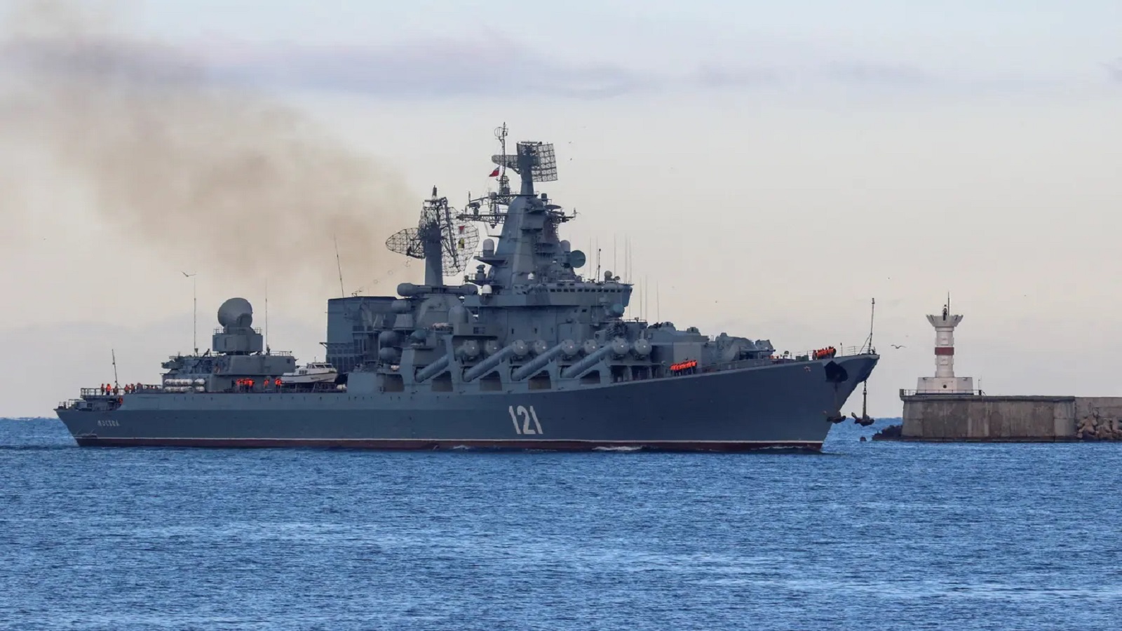 روسيا تُمنى بأكبر خسائرها..غرق الطراد "موسكفا"في البحر الاسود
