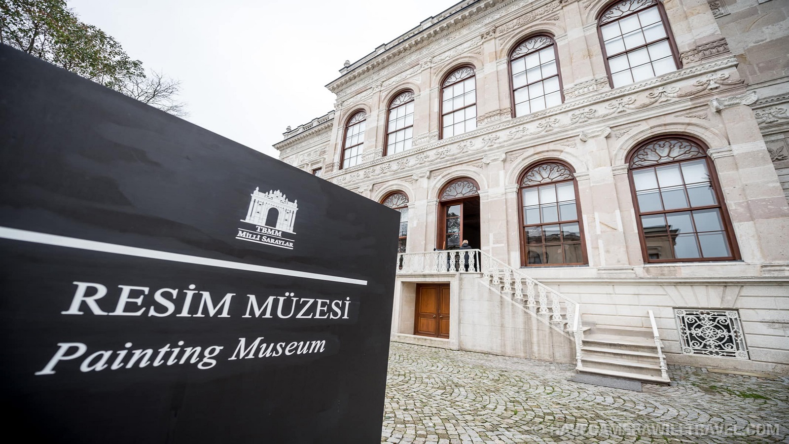 متحف القصور الملكية العثمانية في حي بشكطاش، في الطرف الأوروبي من إسطنبول.