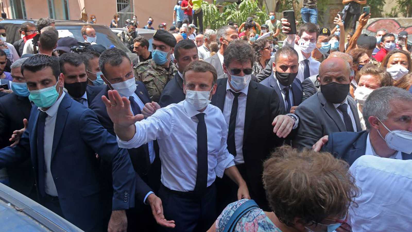 ماكرون "راعي" لبنان الجديد: النظام السياسي انتهى