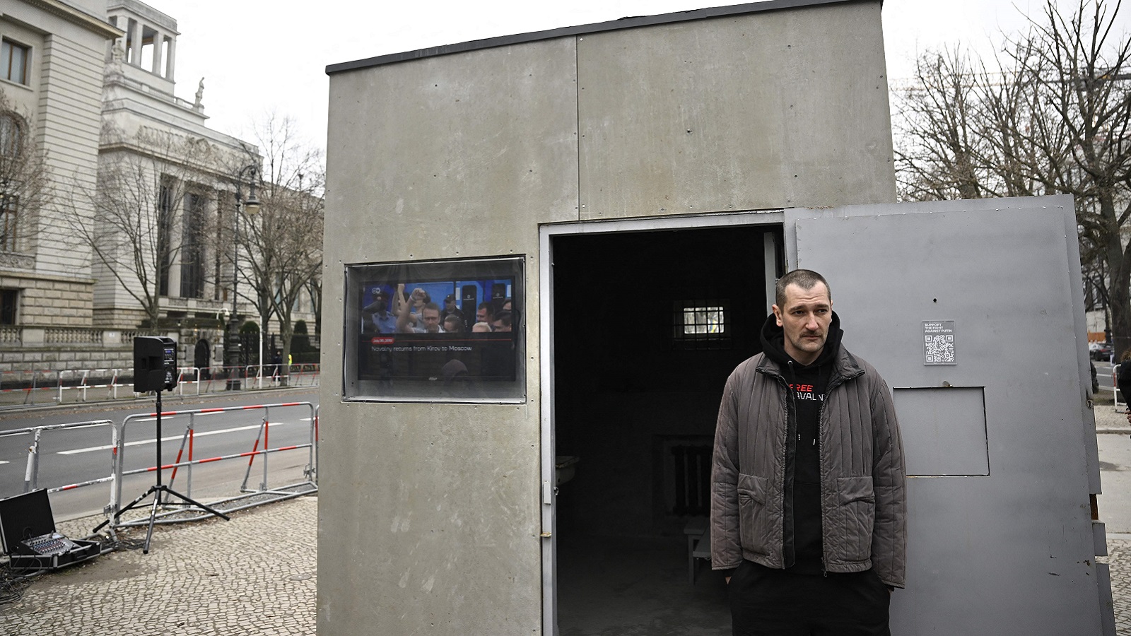 زنزانة المعارض الروسي نافالني تستقبل الزوار في برلين