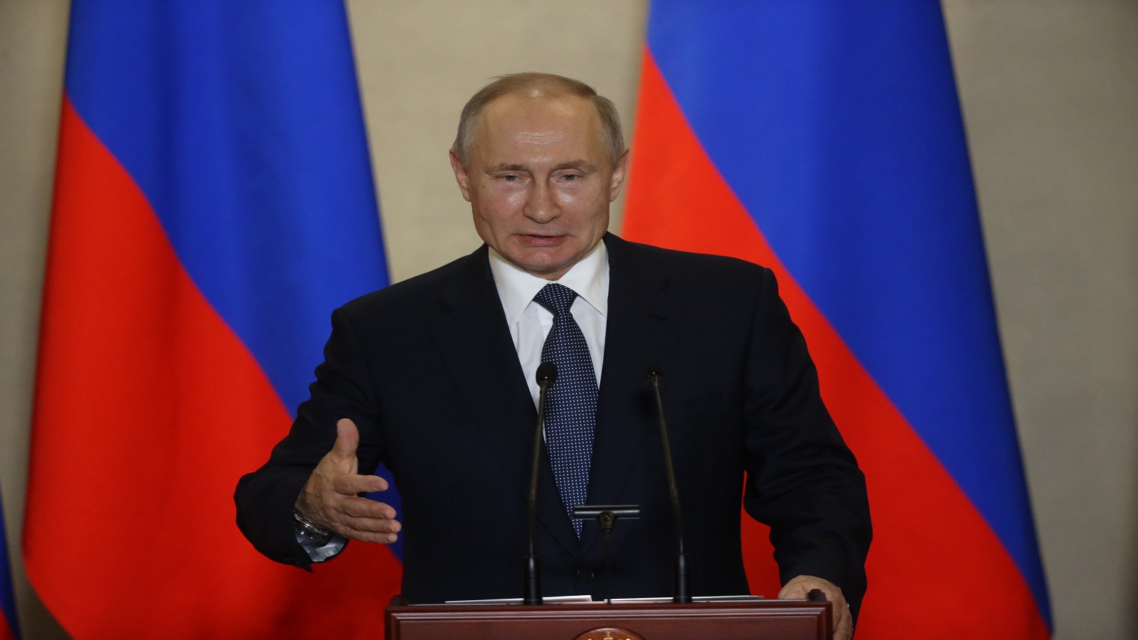 بوتين:مبيعات الاسلحة الروسية تضاعفت.. بفضل سوريا