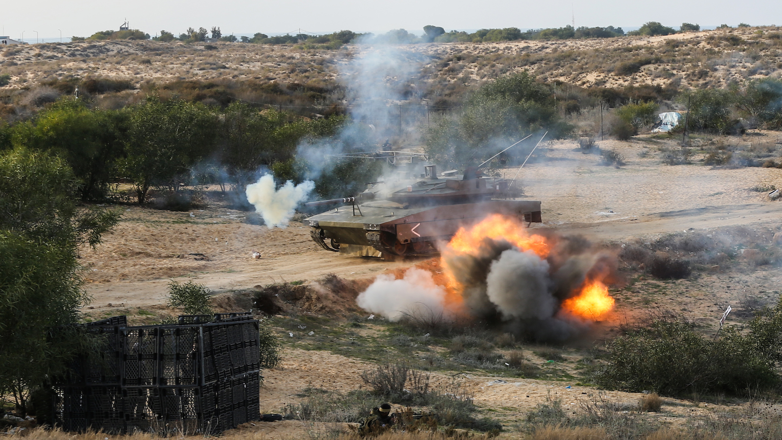 الجيش الإسرائيلي يتدرب في قبرص تحضيراً لغزو لبنان