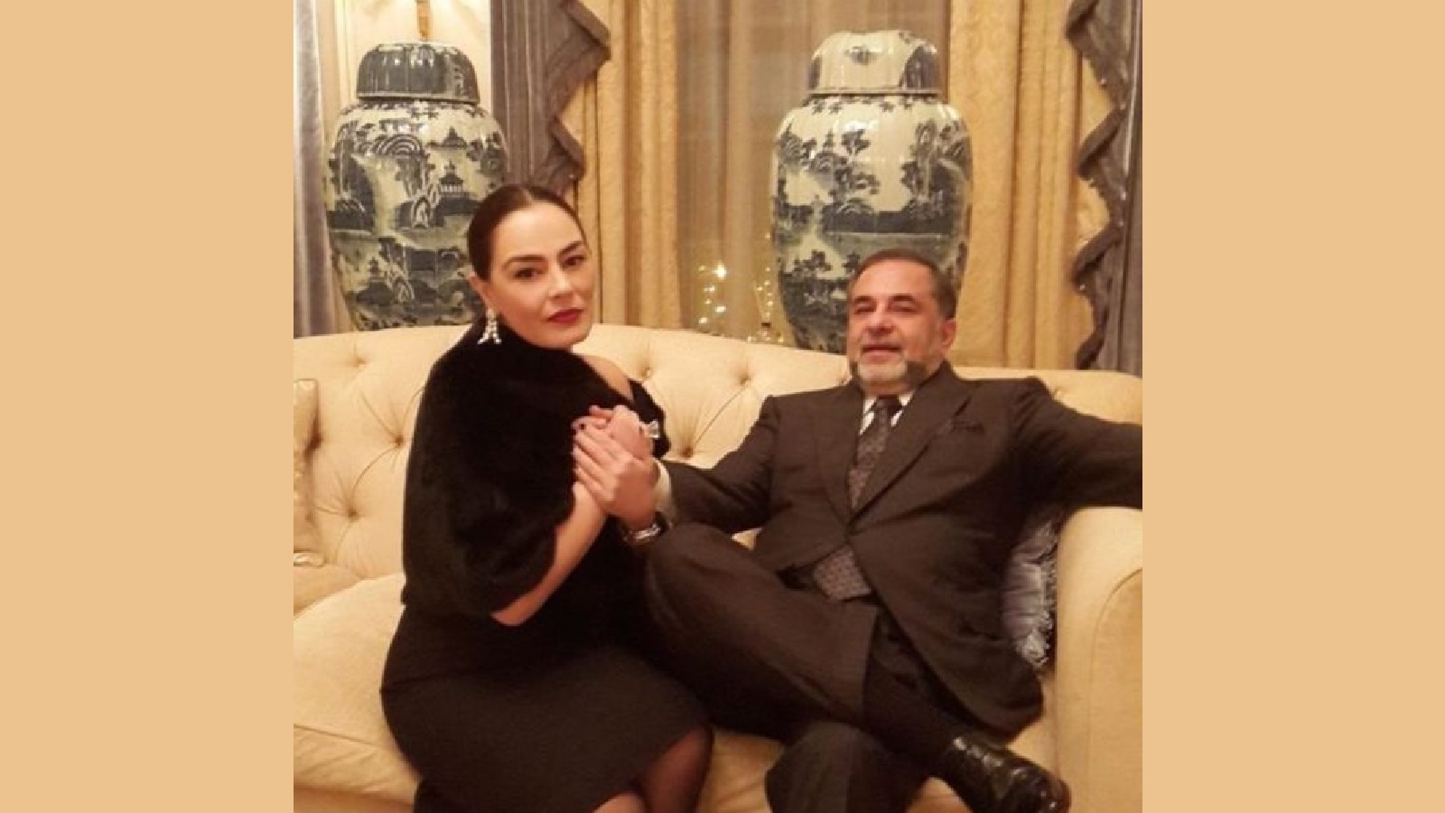 صورة شريهان مع زوجها علاء الخواجة..الأكثر تداولاً بين المغردين اللبنانيين