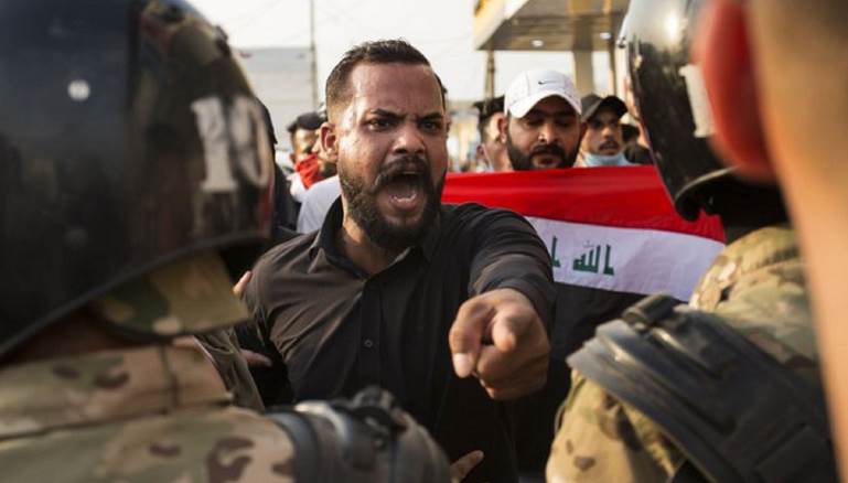 نتيجة بحث الصور عن الاحتجاجات العراقية