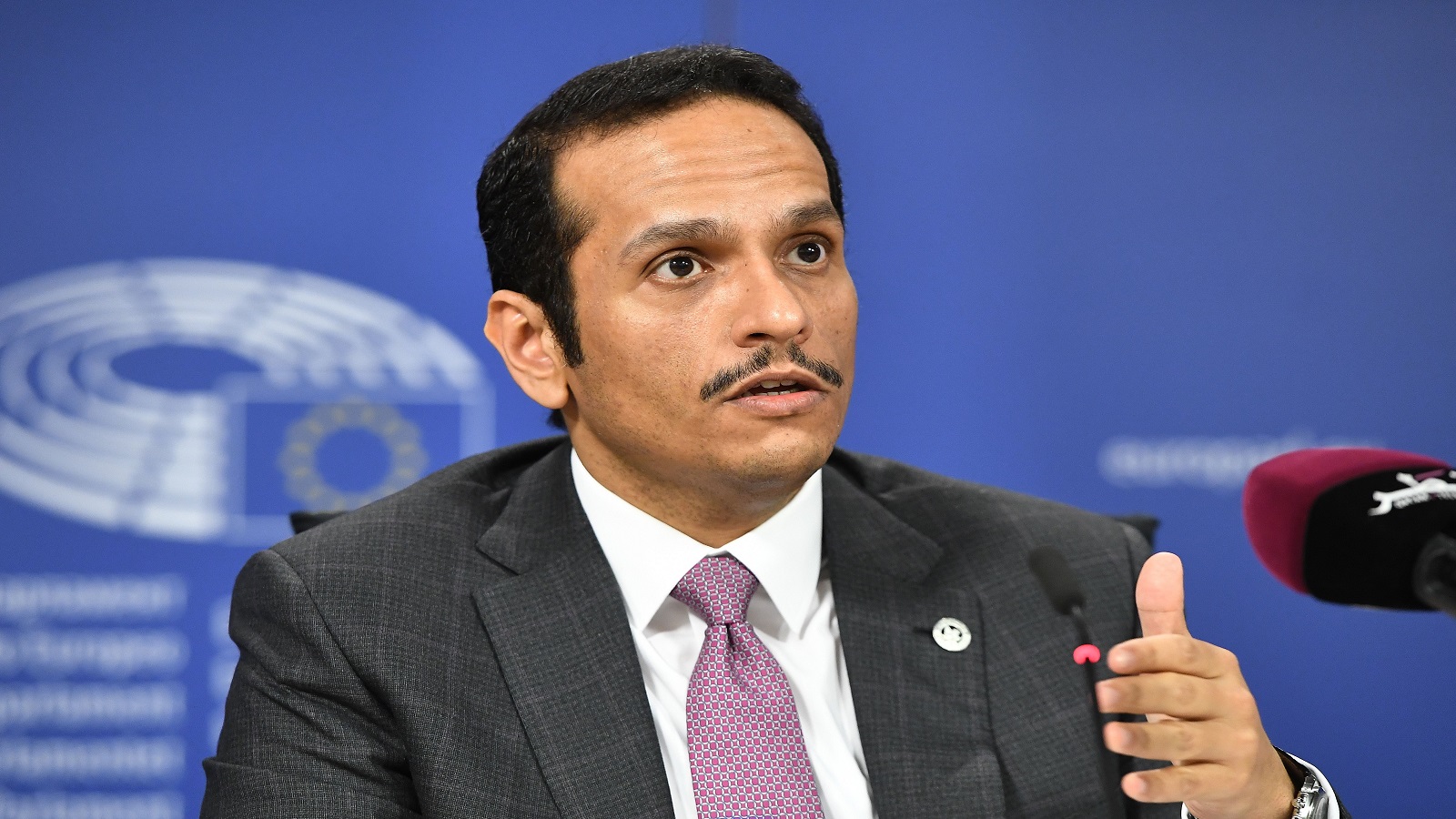 وزير خارجية قطر محاضراً في "الأزمة الخليجية والسياق الإقليمي"