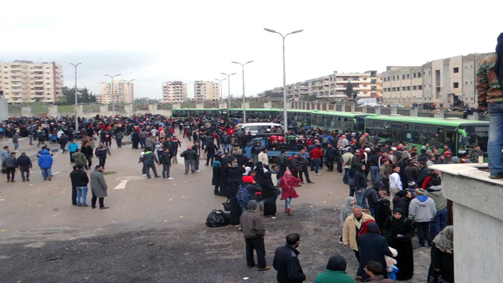 تهجير أهل حمص في 2014 