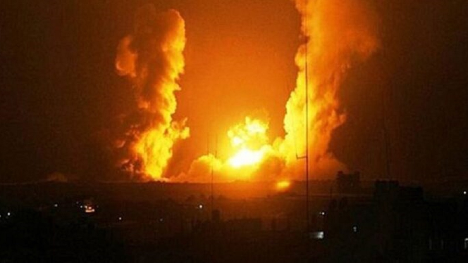 قصف اسرائيلي يستهدف ريف دمشق ومطار حلب الدولي
