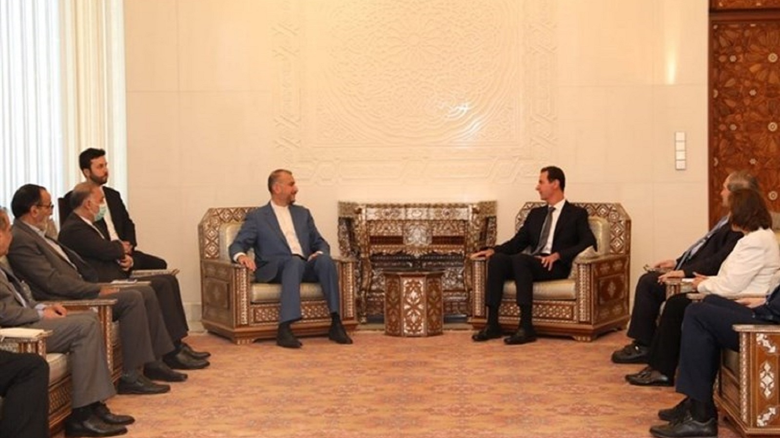 عبد اللهيان يعارض العملية التركية:الأسد يدعم الحوار مع تركيا