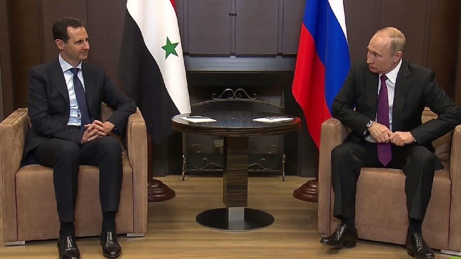 بوتين يدفع الأسد في إتجاه إستئناف مسار جنيف