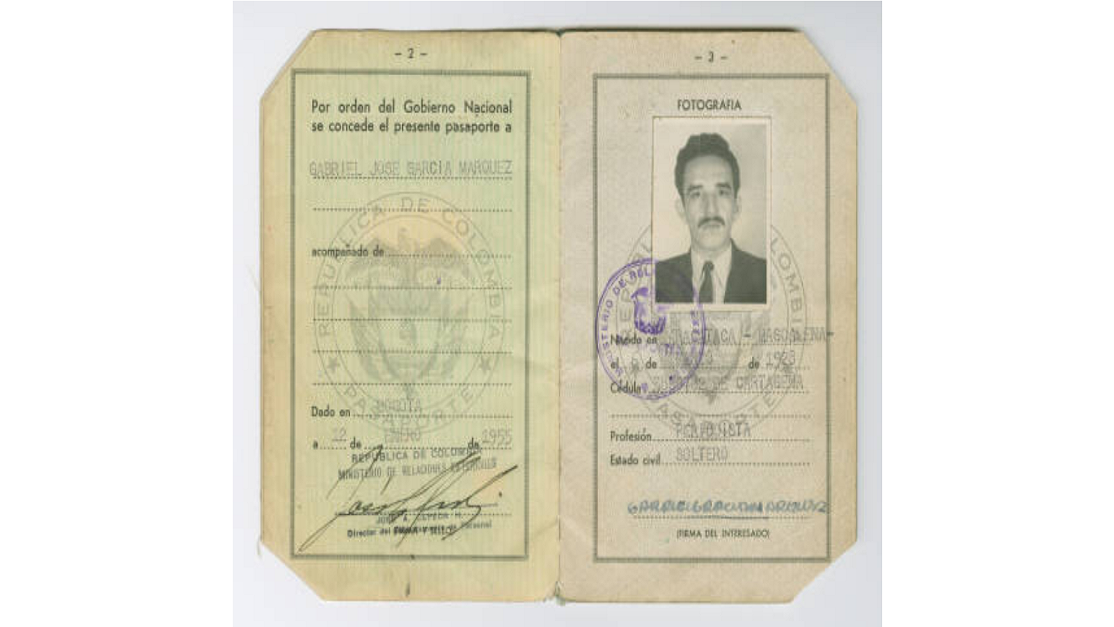 جواز سفر ماركيز
