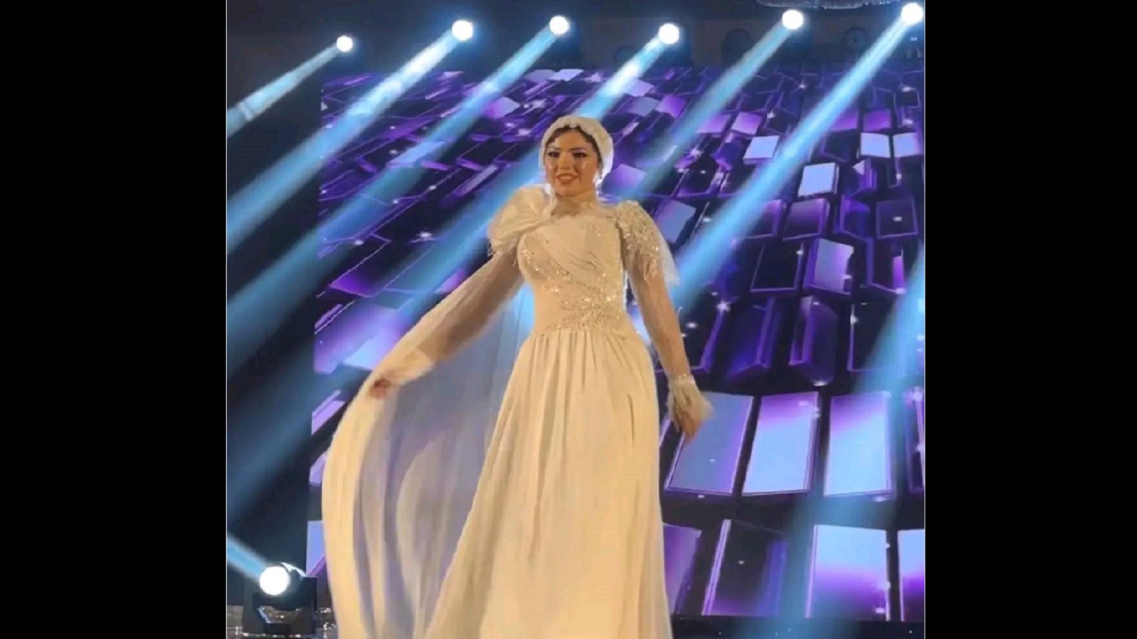 أول محجبة في مسابقة ملكة جمال مصر