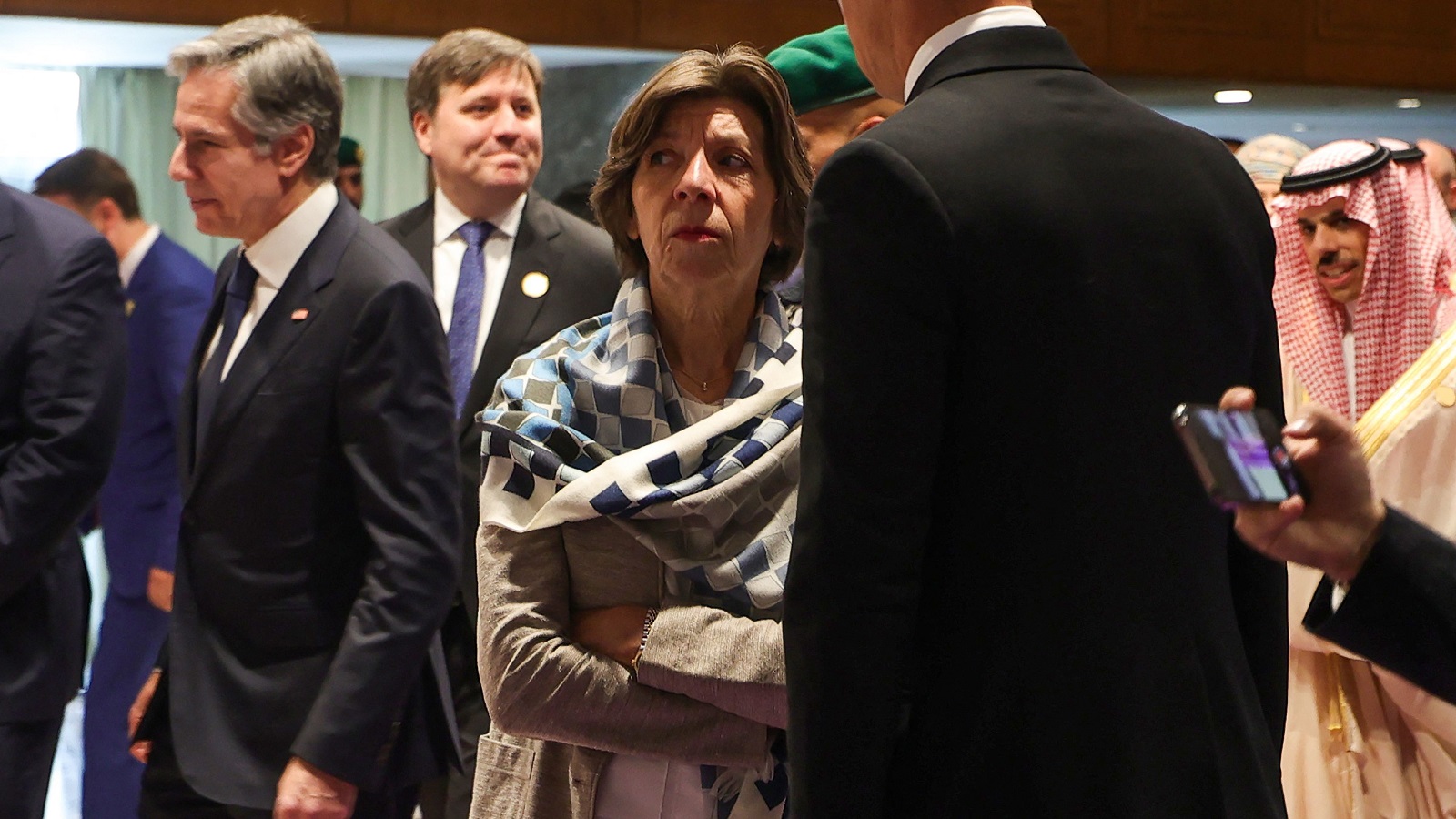 وزيرة الخارجية الفرنسية من السعودية: لا مرشح لفرنسا بلبنان
