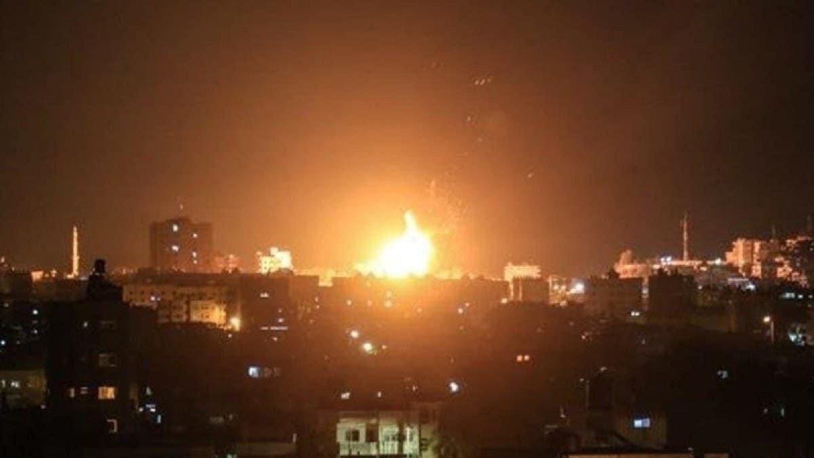 ريف حمص:غارة جويّة إسرائيلية وراء انفجار مستودع الذخيرة؟
