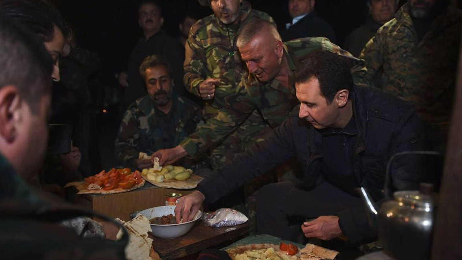 الأسد أكل بطاطا مسلوقة وبندورة في جوبر.. أم الزبلطاني؟