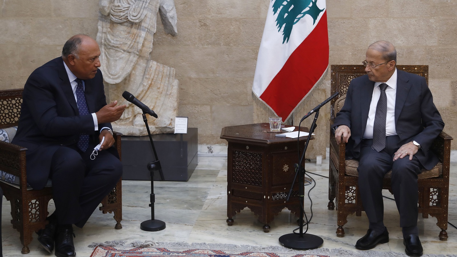 وزيرا خارجية مصر والأردن في بيروت: "العودة" العربية!
