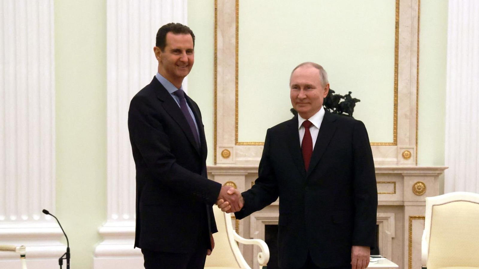 بوتين والأسد:مباحثات اقتصادية وشروط سورية للحوار مع تركيا
