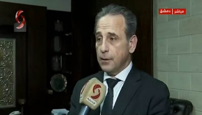وزير الصحة السوري عن كورونا:"الجيش طهّر البلاد من الجراثيم"