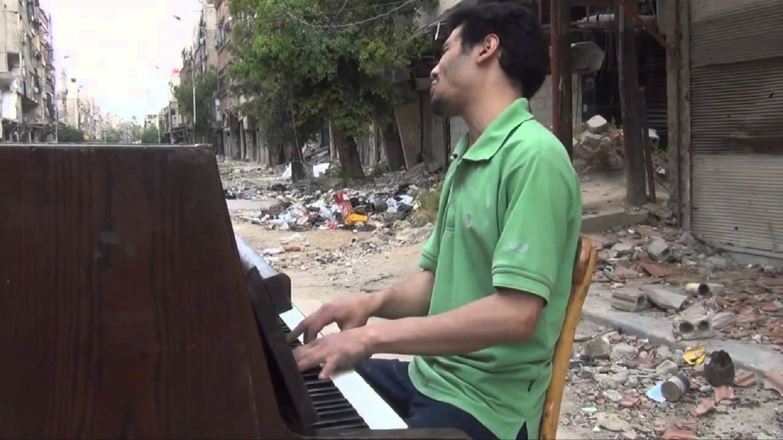 بيانو مخيم اليرموك.. أي مصير!