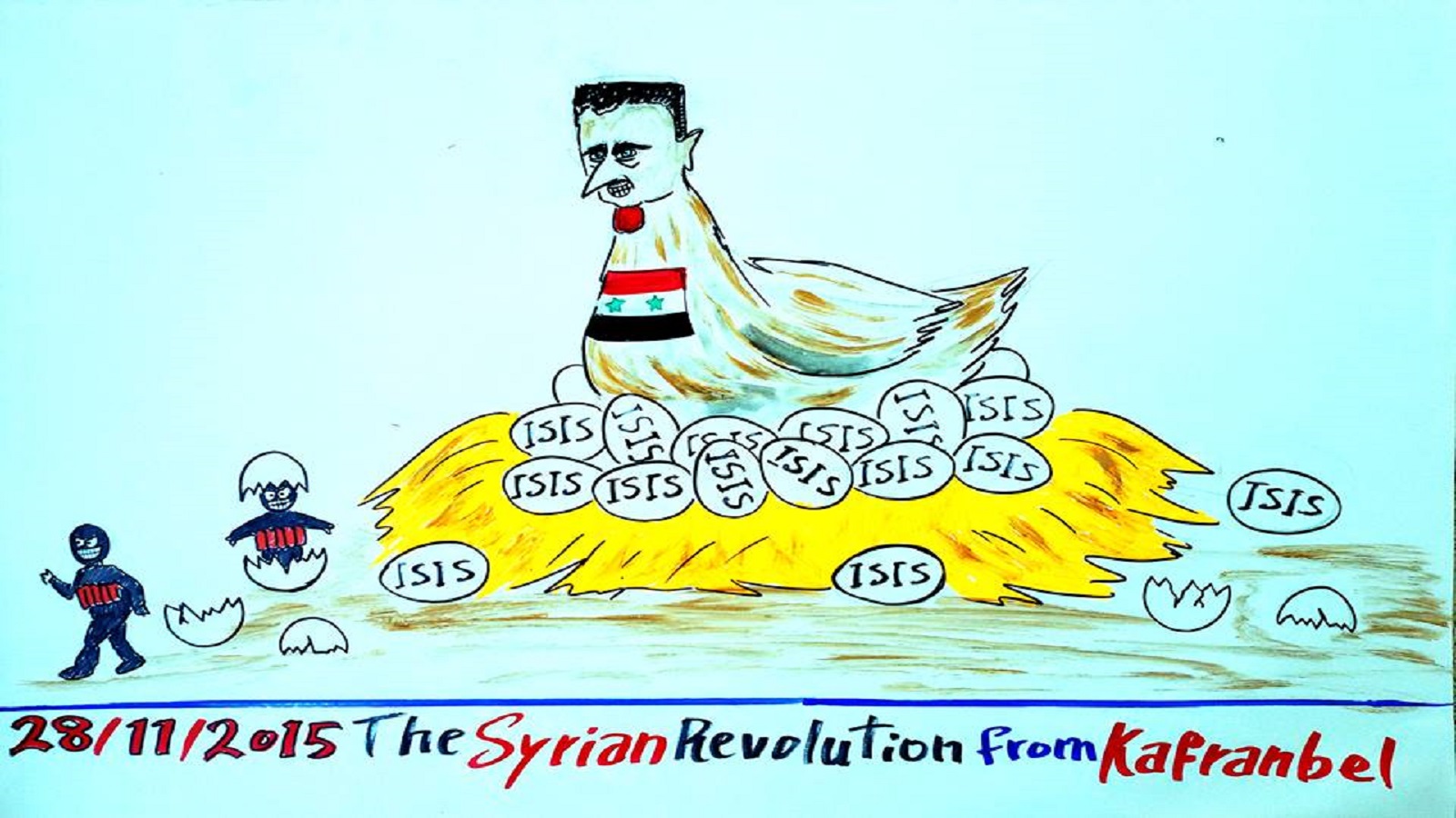 الكاريكاتير السوري:من التلميح إلى التصريح والتجرؤ على صورة الرئيس