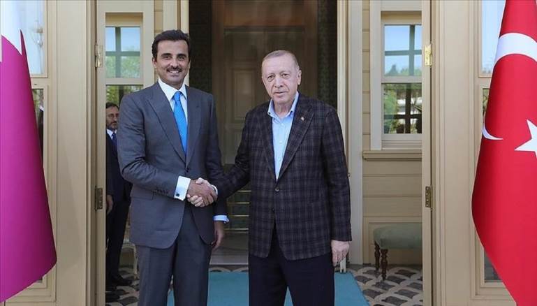 أمير قطر بضيافة أردوغان في إسطنبول