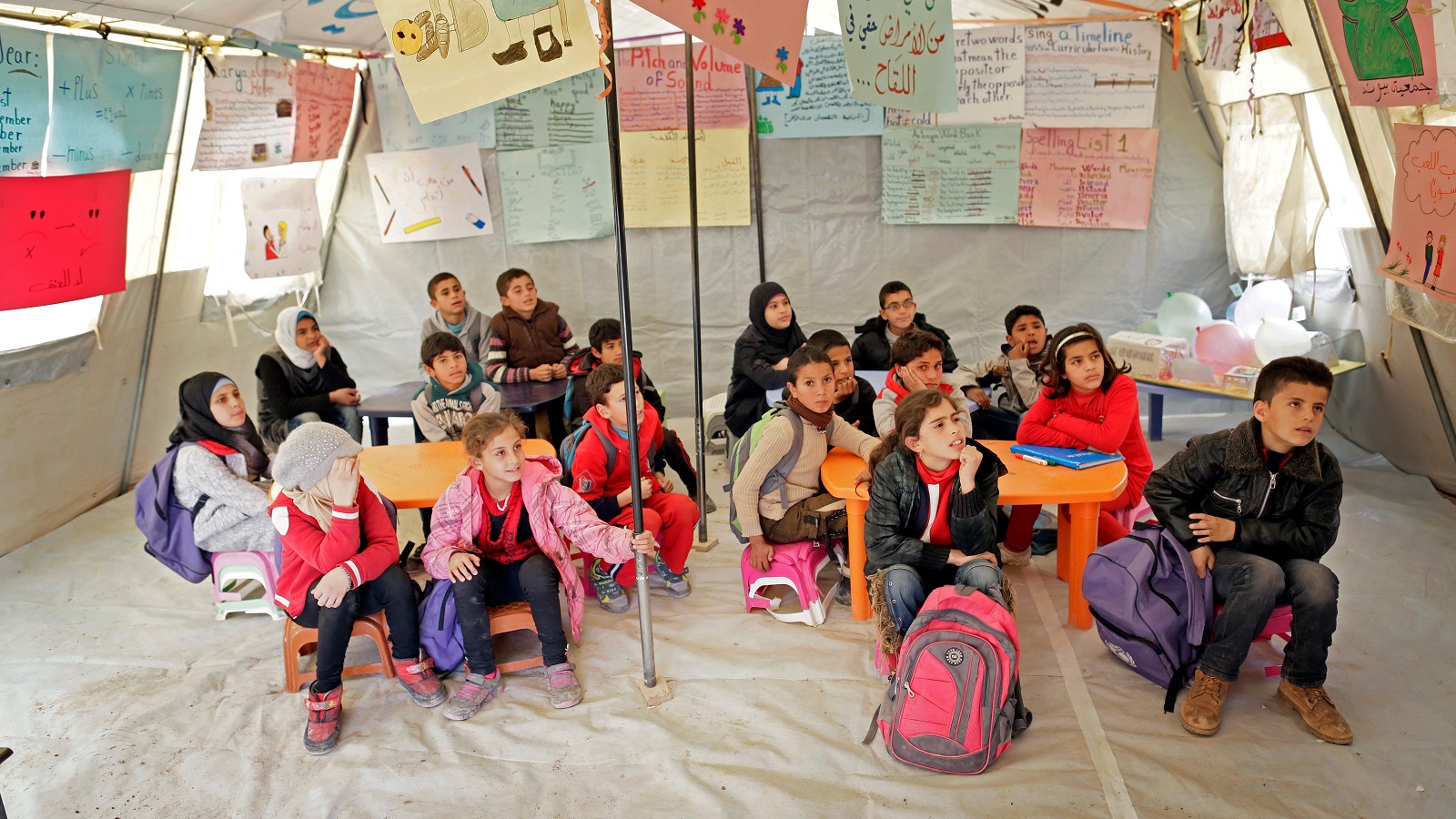 تعليم اللاجئين السوريين: الأساتذة يُضرِبون لنقص التمويل