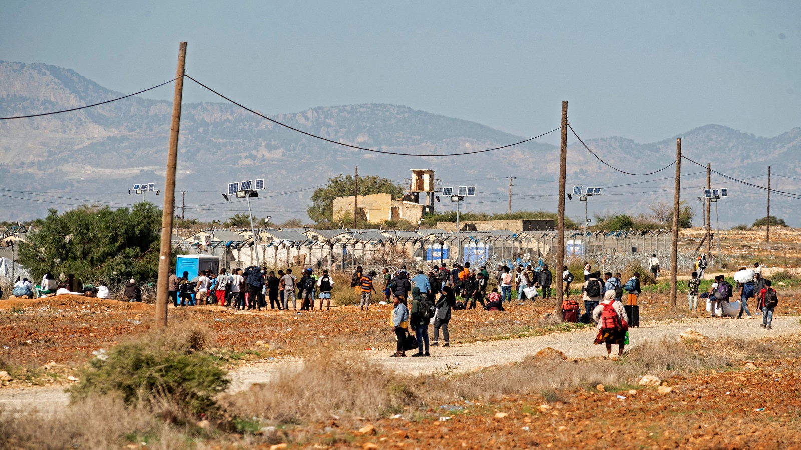 قبرص تستخدم العنف لمنع وصول اللاجئين السوريين