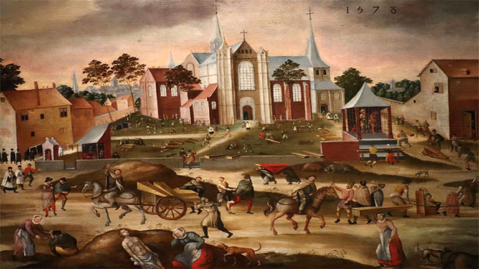 طاعون مدينة لوفان، 1578.