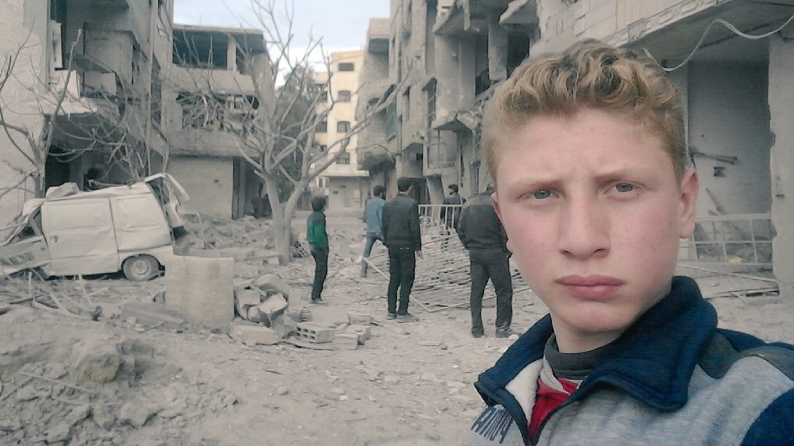 محمد نجم.. ابن 15 عاماً يبث يوميات الغوطة
