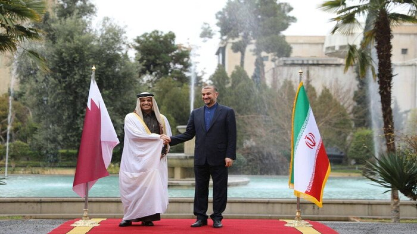 لقاء قطري-إيراني يبحث خفض التوترات في المنطقة