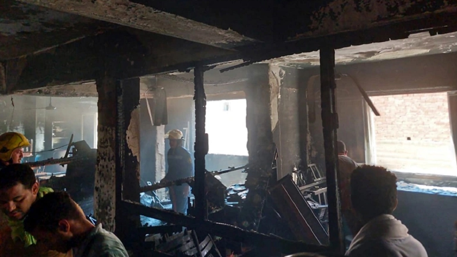 مصر:عشرات القتلى والجرحى في حريق اندلع في كنيسة