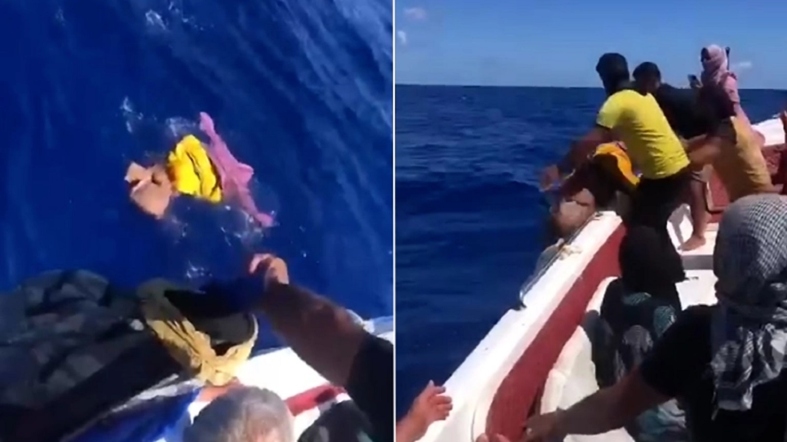 مهاجر سوري يرمي جثة طفله في البحر