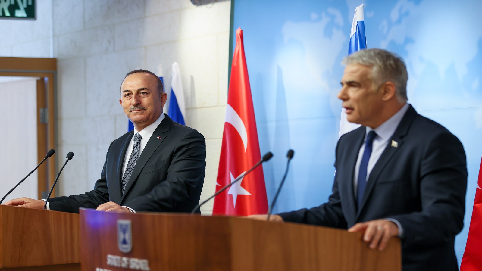 تشاووش أوغلو ولبيد:تركيا وإسرائيل على طريق الشراكة