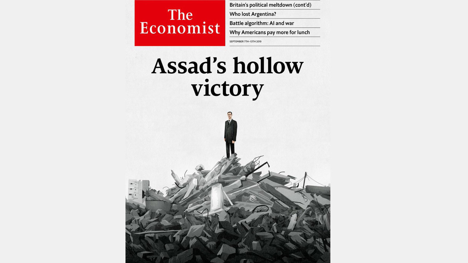 ايكونوميست:إنتصر الاسد..بؤس سوريا طويل!