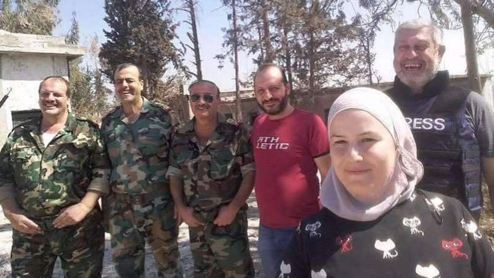 مراسل"بي بي سي"في سوريا.. لماذا وافق على هذه الصورة؟!
