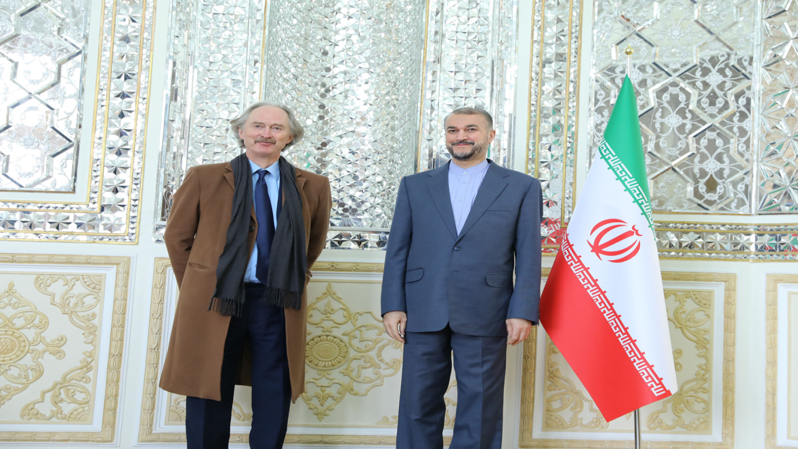 بيدرسن في طهران يلتقي عبد اللهيان:الوضع السوري"مستقر"