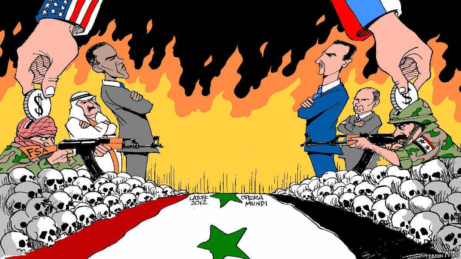 هزيمة أميركا الأفغانية ونصر روسيا السوري