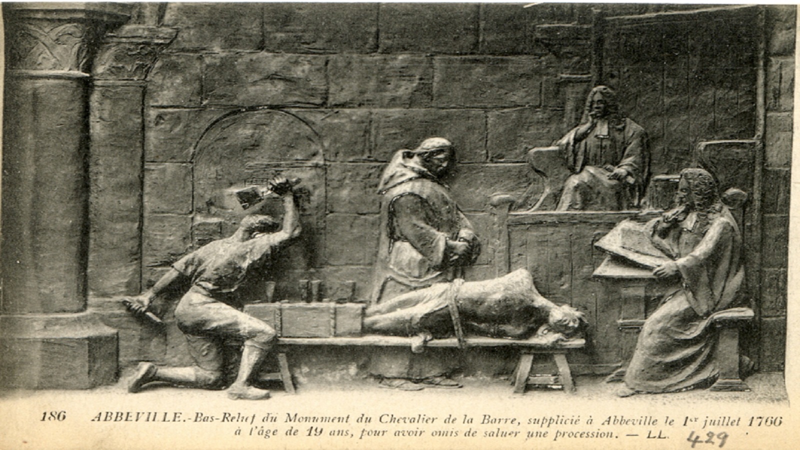  اعدام جان لوفيفر دو لابار.